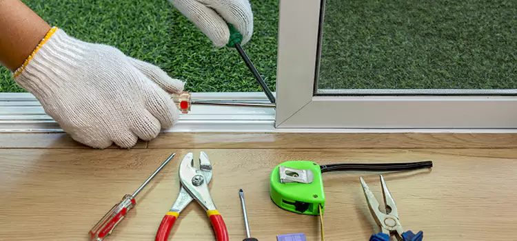Sliding Door Track Replacement in Central Falls, RI