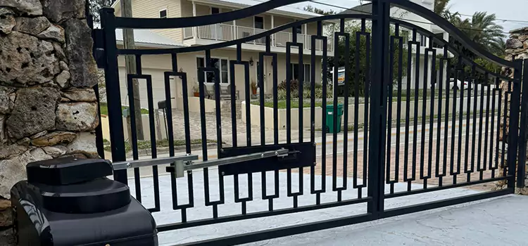 Swing Gate Opener with Keypad Central Falls