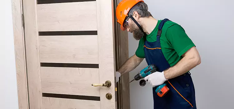 Replace Internal Door Handle with Lock Central Falls